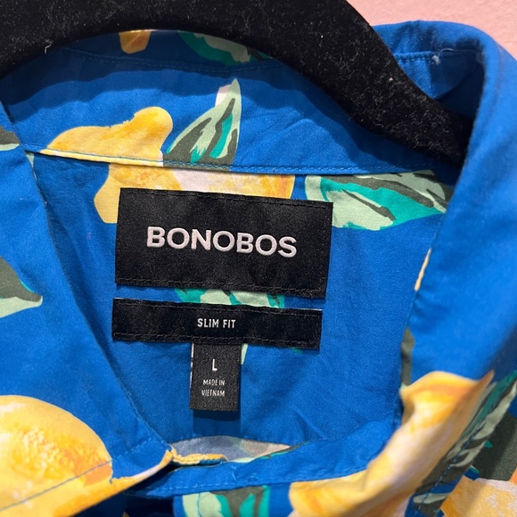 Bonobos Lemon Button Down - Picture 3 of 4